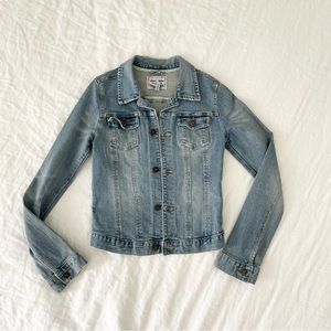 Abercrombie kids denim jacket